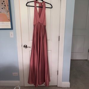 Wrap top beautiful maxi dress